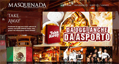 Desktop Screenshot of masquenada.it